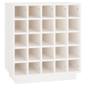 Vidaxl Stojalo za vino 55,5x34x61 cm trdna borovina