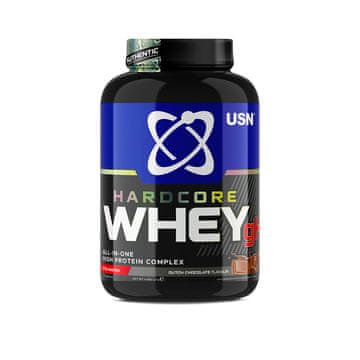 USN Hardcore Whey gH 2000 g čokolada