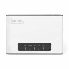 Digitus mrežni multifunkcijski strežnik WiFi 2x USB bel DN-13024