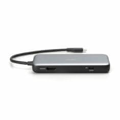 Digitus priklopna postaja USB 3.2 TipC 7v1 4K črna DA-70914
