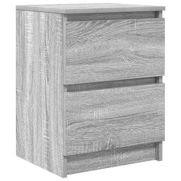 Vidaxl TV omarica siva sonoma 40x35x54 cm inženirski les