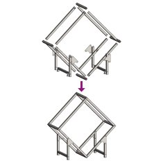 Vidaxl Stojalo za drva z lesenim vrhom olivno zelene 50x25x50 cm