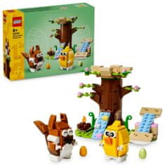 LEGO Iconic 40709 Pomladno igrišče za živali