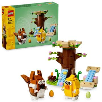 LEGO Iconic 40709 Pomladno igrišče za živali