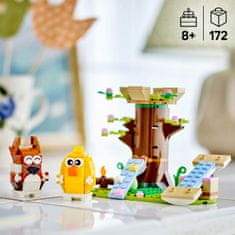 LEGO Iconic 40709 Pomladno igrišče za živali