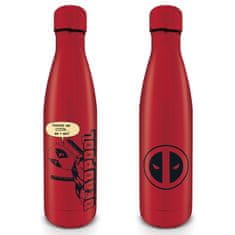 Steklenička iz nerjavečega jekla Deadpool (PeekABoo), 540 ml