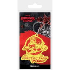 Pyramid Gumijast obesek za ključe Stranger Things 4 Pizza boy