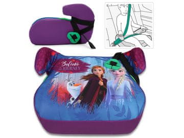 Disney Ledeno kraljestvo Otroški sedež, avtosedež, stojalo za deklice 15-36 kg, 125-150 cm