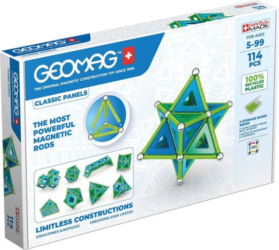 Geomag Plošče Classic 114 kosov