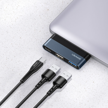Infostyle Adapter in pretvornik USB C in 2x USB v USB C
