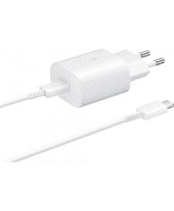 Samsung Hišni polnilec Super Fast Charge EP-TA845EWE 45W + kabel EP-DW767JWE TYPE C bel - original (Bulk)