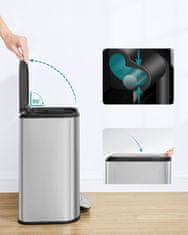 Songmics Koš za kuhinjske odpadke 20L LTB542E20