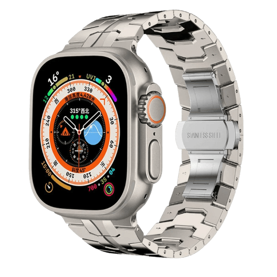 Infostyle Pašček za Apple Watch 1/2/3/4/5/6/7/8/9/10/SE/SE 2/Ultra/Ultra 2 (42/44/45/49mm), Silvery