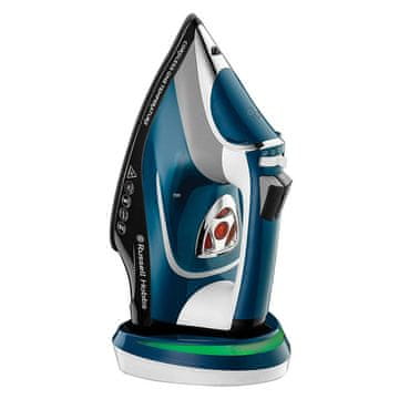 Russell Hobbs brezžični enotemperaturni parni laikalnik 26020-56 moder