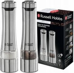 Russell Hobbs Classics mlinčki za sol in poper iz brušenega jekla 2 kosa (23460-56)