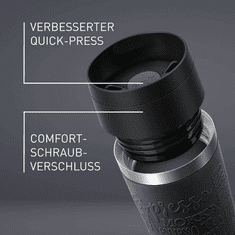 Emsa Travel Mug Classic Comfort 0,5l črna (3110601192) termo skodelica za kavo in čaj