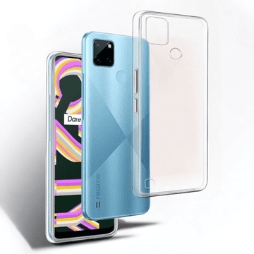 Infostyle Silikonski ovitek "Clear Bulk" za Realme C25y Prozorna / TPU silikon