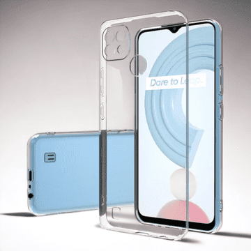 Infostyle Silikonski ovitek "Clear Bulk" za Realme C11 (2021) Prozorna / TPU silikon