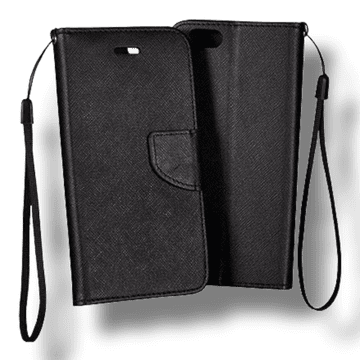 Infostyle Preklopna torbica "Fancy" za Samsung Galaxy A03 - Črna