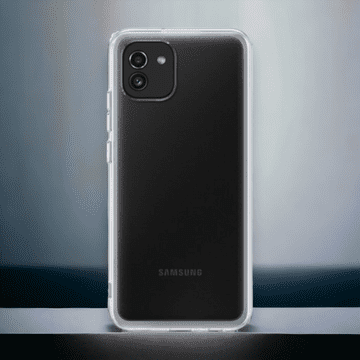 Infostyle Silikonski ovitek Tactical za Samsung Galaxy A03 - Prozorna