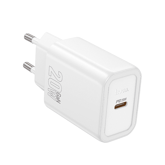 Hoco Polnilec adapter N60 GaN PD 20W Type C za Samsung, iPhone - bel