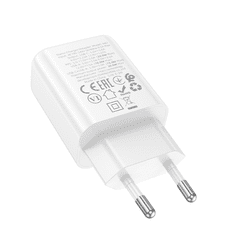 Hoco Polnilec adapter N61 GaN PD 20W USB-A, Type C za Samsung, iPhone - bel