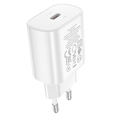 Hoco Polnilec adapter N22 Jetta PD 25W Type C za Samsung - bel