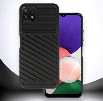 Infostyle Ovitek "Thunder" za Samsung Galaxy A22 5G - Črna