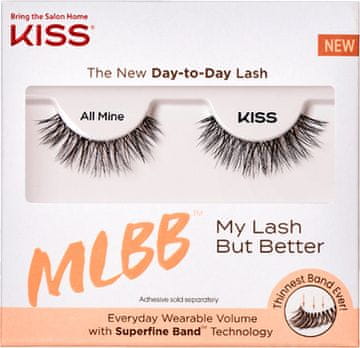 KISS Umetne trepalnice za naravni volumen My Lash But Better 04