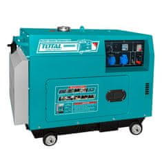 Total Tihi dizelski generator 5kW/17L (TP250001)