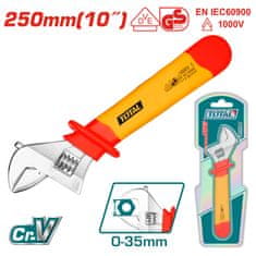 Total Izolirani nastavljiv ključ 250mm / INDUSTRIAL (THIADW101)