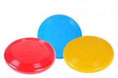 Teddies Frisbee leteči krožnik iz plastike 23cm 3 barve 12m+