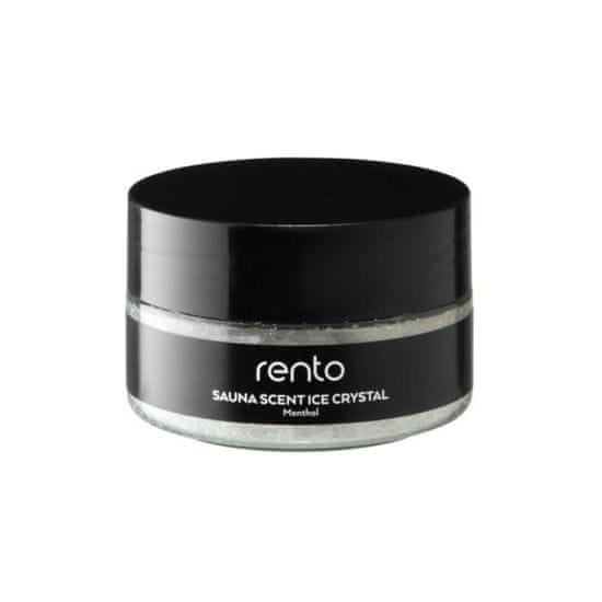 Sentiotec Dišeči kristali za savno Rento, 30g, menthol