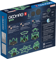 Geomag Geomag Glow magnetni konstrukcijski komplet, 42 kosov