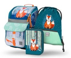 BAAGL 3 SET Zippy Fox: aktovka, svinčnik, torba