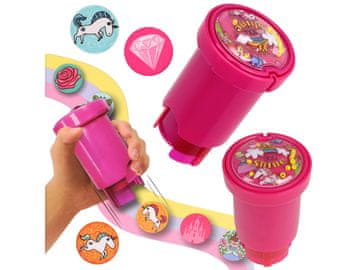 STARPAK ENOROG MOTIVACIJSKI žig z nalepkami ŽIG za deklico, NAGRADA ZA OTROKA 160 kosov