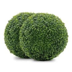 HOME & MARKER® Umetna rastlinska krogla | TOPIORB Zelena Majhen (18 cm)