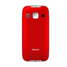 Evolveo GSM aparat EasyPhone XR, rdeče barve