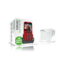 Evolveo GSM aparat EasyPhone XR, rdeče barve