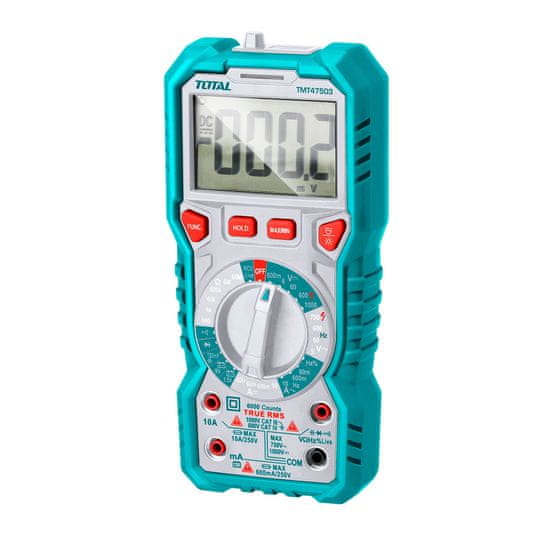 Total Digitalni multimeter/CATIII1000V/CATIV600V (TMT47503)