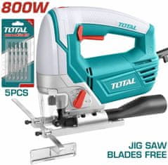 Total Električna vbodna žaga 800W/3000rpm/IND (TS2081006)