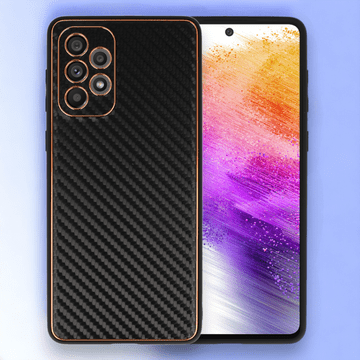 Infostyle Ovitek "Leather Carbon" za Samsung Galaxy A73 5G