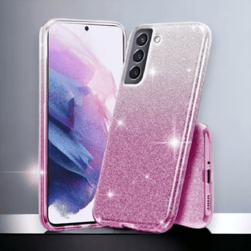 Infostyle Silikonski ovitek "Bling" za Samsung Galaxy S21 Plus - Roza