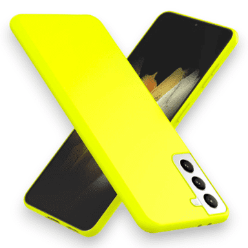 Infostyle Silikonski ovitek "Neon Nalia" za Samsung Galaxy S21 Rumena / TPU silikon