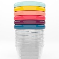 Babymoov posode s pokrovi 180ml sada 6ks