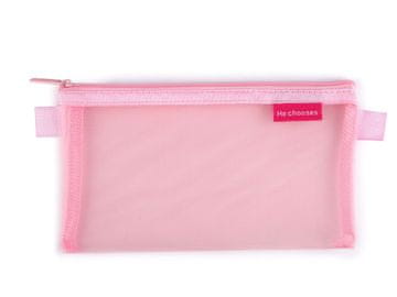 Vrečka iz mreže 20x12 cm - roza st.