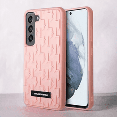 Karl Lagerfeld Ovitek Karl Lagerfeld "3D monogram - pink" za Samsung Galaxy S23 (KLHCS23SRUPKLPP)