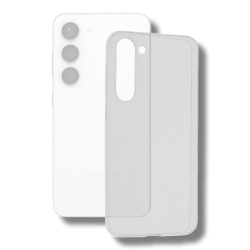 Infostyle Silikonski ovitek "Techsuit" za Samsung Galaxy S23 (2mm) - Prozoren
