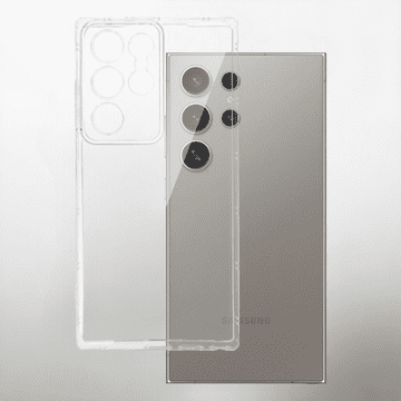 Infostyle Silikonski ovitek "Armor Antishock" za Samsung Galaxy S24 Ultra - transparent