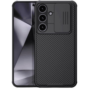 Infostyle Ovitek "CamShield" za Samsung Galaxy S24 Plus, črna